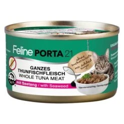 Feline Porta 21 Comida Para Gatos 6 X 90 G 14 Feline Porta 21 Comida Para Gatos 6 X 90 G -Gatos Perros Suministros Tienda 7160 pla felineporta21 tunaseetang 90g 5