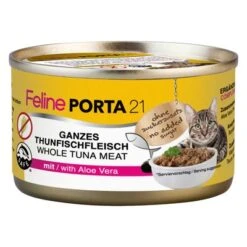 Feline Porta 21 Comida Para Gatos 6 X 90 G 13 Feline Porta 21 Comida Para Gatos 6 X 90 G -Gatos Perros Suministros Tienda 7170 pla felineporta21 tunaaloe 90g 0