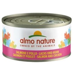 Pack Ahorro Almo Nature HFC Natural 24 X 70 G -Gatos Perros Suministros Tienda 72493 pla almonature lachs und huhn 1