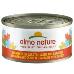 Pack Ahorro Almo Nature HFC Natural 24 X 70 G -Gatos Perros Suministros Tienda 72696 pla almonature lachsmitkarotten 3