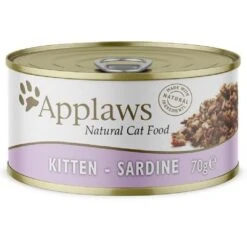 Pack Mixto Applaws Kitten Latas 6 X 70 G -Gatos Perros Suministros Tienda 73398 pla mpm applaws kitten sardine jelly 85g 2