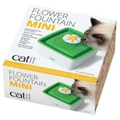 Bebedero Fuente Catit 2.0 Flower Fountain Mini, 1,5 L De Hagen -Gatos Perros Suministros Tienda 74254 catit flowerfountainmini hs 01 7