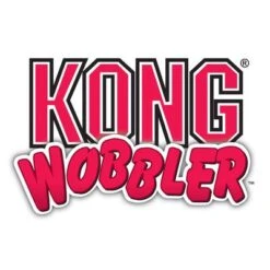 KONG Wobbler Para Snacks -Gatos Perros Suministros Tienda 74323 kong wobbler logo 4