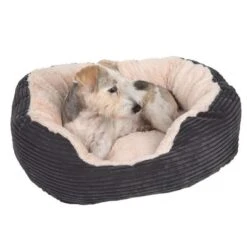 Cama Cozy Cord Para Mascotas -Gatos Perros Suministros Tienda 74427 hundebett cozy cord fg 2275 3