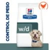 Hill's W/d Prescription Diet Diabetes Care Pienso Para Perros -Gatos Perros Suministros Tienda 74 pd wd dog bk32587m plp es 3