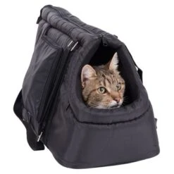 Bolso De Nailon Para Mascotas Carry -Gatos Perros Suministros Tienda 75122 tragetasche carry fg 3829 6