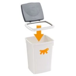 Contenedor De Comida Ferplast Feedy -Gatos Perros Suministros Tienda 76319 feedy zooplus 13 fp 3275 2017 09 27 2