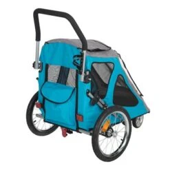 Remolque Para Bicicleta Smart -Gatos Perros Suministros Tienda 78093 rongbang fahrradanhaenger smart fg5 3