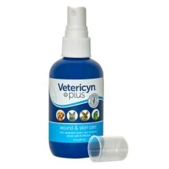 Vetericyn Plus Spray Desinfectante Para Mascotas -Gatos Perros Suministros Tienda 78710 pla vetericyn plus wund hautschutz spray hs 02 1