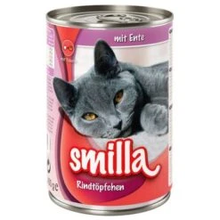 Smilla Tierno Vacuno - Pack De Prueba -Gatos Perros Suministros Tienda 80099 pla smilla rindt pfchen ente 6 x 400g 2