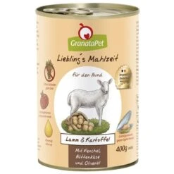 GranataPet Liebling's Mahlzeit 400 G Comida Húmeda Para Perros - Pack Mixto -Gatos Perros Suministros Tienda 80205 pla lieblingsmahlzeit lammkartoffel 6x400g mix 8