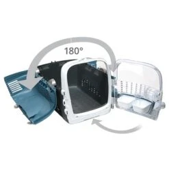 Transportín Catit Cabrio Para Mascotas -Gatos Perros Suministros Tienda 82082 hagen catit brio blue grey anwendung hs 02 1