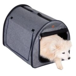 Caseta Plegable Easy Go -Gatos Perros Suministros Tienda 84248 easy go samujede fg 1 1
