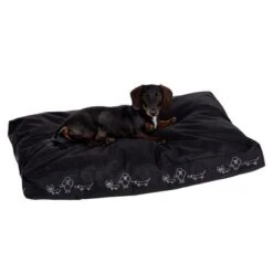 Colchón Para Perros Silhouette -Gatos Perros Suministros Tienda 88800 hundekissen wild dogs schwarz fg 2678 5