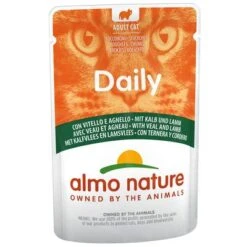 Pack Ahorro: Almo Nature Daily Menu 24 X 70 G -Gatos Perros Suministros Tienda 91311 pla almo nature kalb lamm 70g 3