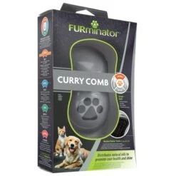 FURminator Almohaza Para Mascotas 12 FURminator Almohaza Para Mascotas -Gatos Perros Suministros Tienda 92107 pla furminator hund striegel hs 05 6