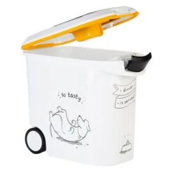 Contenedor De Pienso Curver Siluetas Caninas -Gatos Perros Suministros Tienda 92350 curver trockenfutterbehaelter hund hs 03 4