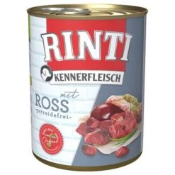 Rinti Kennerfleisch 6 X 800 G -Gatos Perros Suministros Tienda 98727 pla bilder rinti kennerfleisch ross 800g hs 01 8