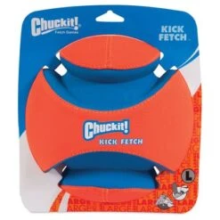 Pelota Chuckit! Kick Fetch Para Perros -Gatos Perros Suministros Tienda 99703 pla petmate chuckit kick fetch large hs 01 9