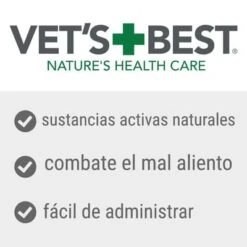 Vet's Best® Dental Refrescante De Aliento Para Perros -Gatos Perros Suministros Tienda benefits template accesories 1000x1000 int 1 0