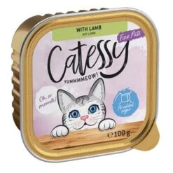 Catessy En Tarrinas 64 X 100 G - Pack Mixto -Gatos Perros Suministros Tienda catessy finepate lamb 100g 1000x1000 4
