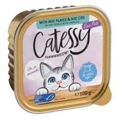 Catessy En Tarrinas 64 X 100 G - Pack Mixto -Gatos Perros Suministros Tienda catessy finepate plaicecod 100g 1000x1000 2