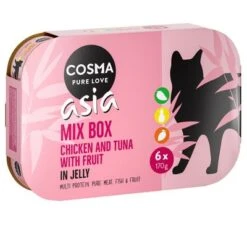 Cosma Asia En Gelatina 6 X 170 G 41 Cosma Asia En Gelatina 6 X 170 G -Gatos Perros Suministros Tienda cosma asia mixbox chikentunafruit 6x170g 1000x1000 6
