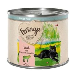 Feringa Single Meat Menu 6 X 200 G -Gatos Perros Suministros Tienda feringa singlemeat adult veal 200g 1000x1000 3
