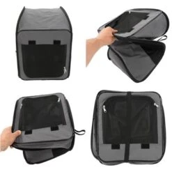Caseta Plegable Fiona Para Mascotas -Gatos Perros Suministros Tienda folding fiona ret 7