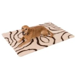 Manta Para Mascotas Vetbed® Isobed SL Wave, Crema/marrón -Gatos Perros Suministros Tienda hude decken 2014 47 2