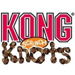 Juguete KONG Scrunch Knots Zorro Para Perros -Gatos Perros Suministros Tienda kong scrunch knots logo 1
