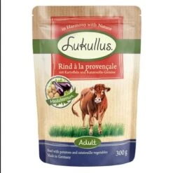 Oferta De Prueba Lukullus Sin Cereales -Gatos Perros Suministros Tienda lukullus adult mediterran rind 300g 1000x1000 9