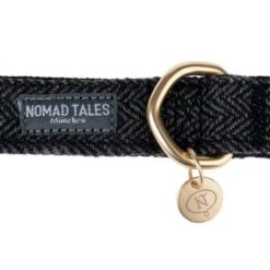 Collar Nomad Tales Calma ébano Para Perros -Gatos Perros Suministros Tienda nomad tales calma halsbaender fg 1606 9