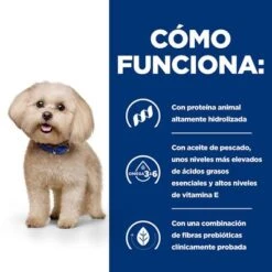 Hill's Z/d Mini Prescription Diet Food Sensitivities Pienso Para Perros -Gatos Perros Suministros Tienda pd zd dog mini bk31571m how works es 8