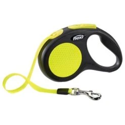Correa Extensible Flexi New Neon Con Cinta De 5 M -Gatos Perros Suministros Tienda pla flexi newneon s tape 5m 3