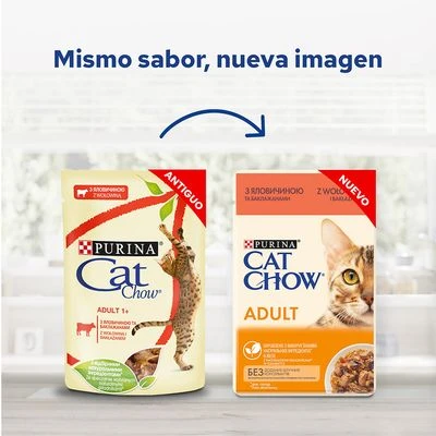Cat Chow 26 X 85 G Comida Húmeda Para Gatos 6 Cat Chow 26 X 85 G Comida Húmeda Para Gatos - Imagen 4