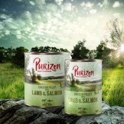 Purizon Adult 6 X 400 G Comida Húmeda Sin Cereales Para Perros -Gatos Perros Suministros Tienda purizon idcard wet lamb 1000x1000 5