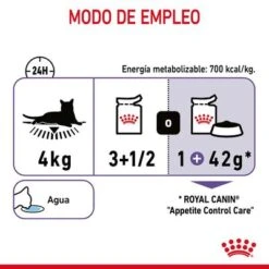 Royal Canin Appetite Control Care En Gelatina -Gatos Perros Suministros Tienda rc fcn appetitecontrolpouchjelly 10 es es 3