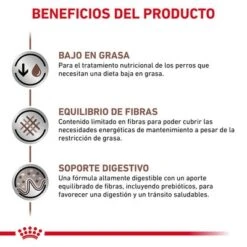 Royal Canin Veterinary Canine Gastrointestinal Low Fat Mousse -Gatos Perros Suministros Tienda rc vhn gastrointestinallowfatwet 420g cv 2 es es pdf 9