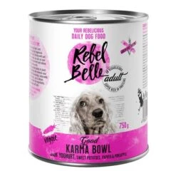 Rebel Belle Adult Comida Vegetariana Y Vegana Para Perros - Pack Mixto -Gatos Perros Suministros Tienda rebelbelle adult gf karma 750g 1000x1000 4