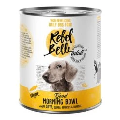 Rebel Belle 12 X 750 G - Pack Ahorro -Gatos Perros Suministros Tienda rebelbelle adult morning 750g 1000x1000 7