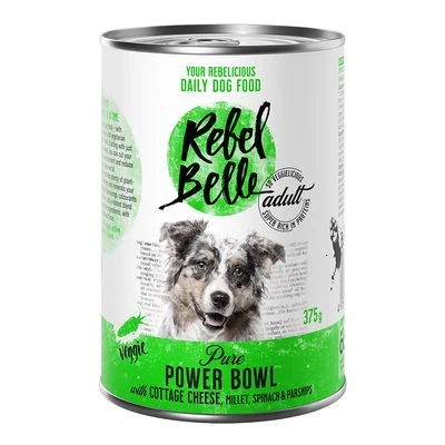 Rebel Belle Adult Pure Power Bowl Comida Vegetariana Para Perros 3 Rebel Belle Adult Pure Power Bowl Comida Vegetariana Para Perros