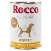 Rocco Diet Care Hepatic, Pollo, Copos De Avena Y Requesón -Gatos Perros Suministros Tienda rocco nf dietcare 400g hepatic chicken 1000x1000 5