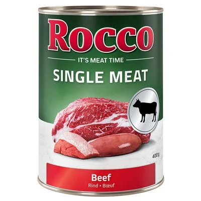 Pack Ahorro Rocco Single Meat 24 X 400 G Comida Húmeda Para Perros 4 Pack Ahorro Rocco Single Meat 24 X 400 G Comida Húmeda Para Perros - Imagen 2