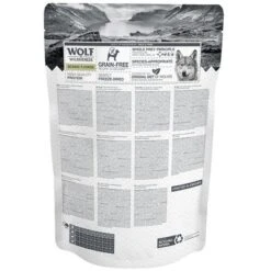 Wolf Of Wilderness Scenic Fjords Con Reno, Salmón Y Pollo -Gatos Perros Suministros Tienda rz wow barf scenic fjords back 1000x1000 6