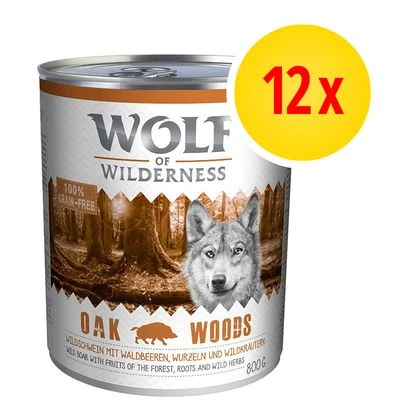 Pack Ahorro: Wolf Of Wilderness 12 X 800 G 3 Pack Ahorro: Wolf Of Wilderness 12 X 800 G