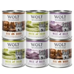 Pack Ahorro: Wolf Of Wilderness 12 X 800 G 19 Pack Ahorro: Wolf Of Wilderness 12 X 800 G -Gatos Perros Suministros Tienda wow 6x800g mixpaket 6 1