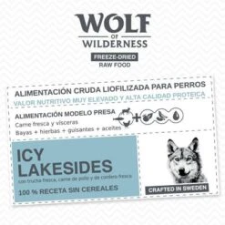 Wolf Of Wilderness Icy Lakesides Con Cordero, Trucha Y Pollo 14 Wolf Of Wilderness Icy Lakesides Con Cordero, Trucha Y Pollo -Gatos Perros Suministros Tienda wow board benefits freezedried icy lakesides de 1000x1000 1 6