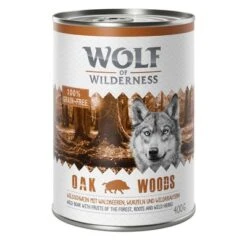 Wolf Of Wilderness 6 X 400 G -Gatos Perros Suministros Tienda wow classic oakwoods 400g 1000x1000 7
