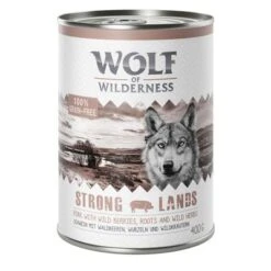 Wolf Of Wilderness 6 X 400 G -Gatos Perros Suministros Tienda wow classic stronglands 400g 1